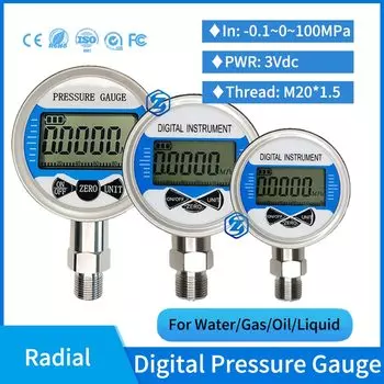 Беспроводной цифровой манометр ZUIDID 100 МПа