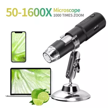 Беспроводной цифровой микроскоп Jingleszcn 50x-1600x
