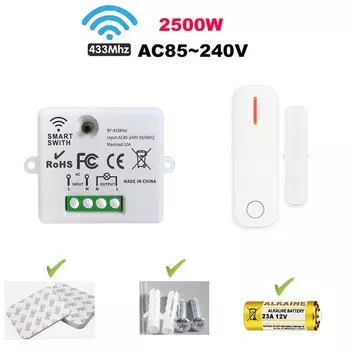 Беспроводной датчик открытия двери/окна WenQia