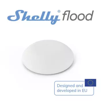 Shelly Flood Умный дом Беспроводной датчик утечки воды Wi-Fi с измерением температуры Детектор жидкости Монитор удаленно