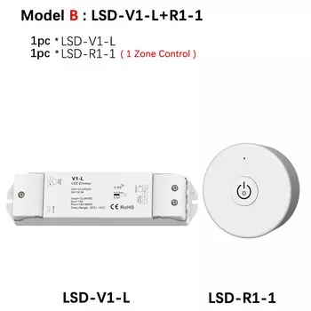 Беспроводной диммер Lisxchda V1-L 12/24В