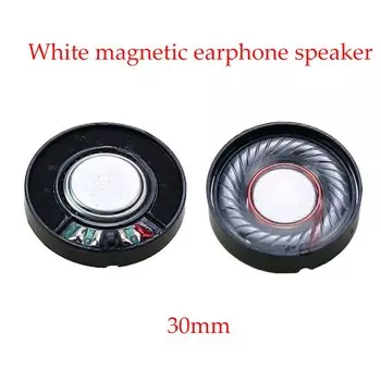 Беспроводной динамик, неодимовый Hi-Fi динамик 112db, 1 шт., 27 мм, 30 мм, 40 мм, 50 мм, полный диапазон динамиков