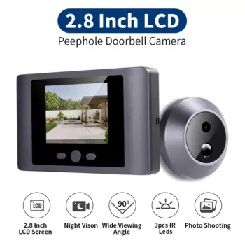 Беспроводной цифровой дверной глазок 480P