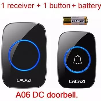 Беспроводной дверной звонок A06 36 мелодий