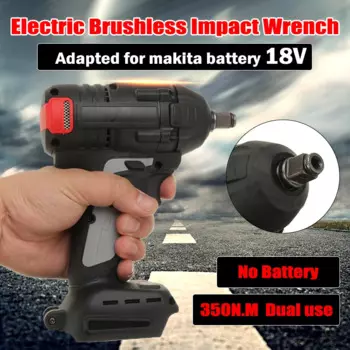 Беспроводной Гайковерт Электрический инструмент 18 в 1/2 нм электрический бесщеточный перезаряжаемый ударный гайковерт головка для батареи Makita
