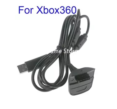 Беспроводной игровой USB-контроллер для xbox360 1,5 м, геймпад, зарядный джойстик, кабель питания