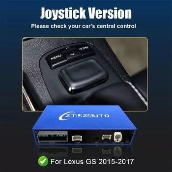 Беспроводной интерфейс CarPlay для Lexus GS 2015-2017 с модулем Android Auto Mirror Link AirPlay Car Play Навигация USB-функции