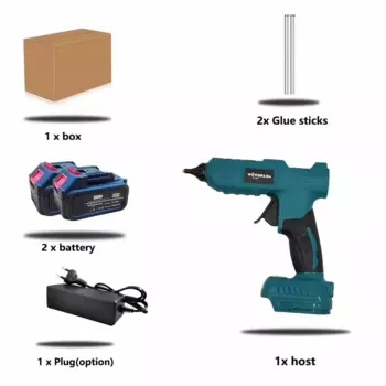 Беспроводной клеевой пистолет WOYOFADA для Makita 18 В