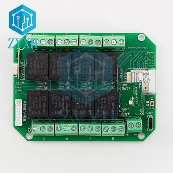 Беспроводной коммутационный модуль LLXLJY 8CH Wi-Fi/Zigbee
