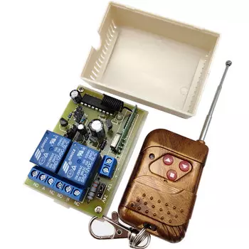 Пульт дистанционного управления для дверей, 12 В, 24 В постоянного тока, 10 А