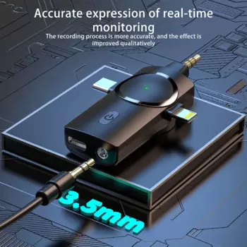 Беспроводной микрофон с зажимом для смартфона Тип 2