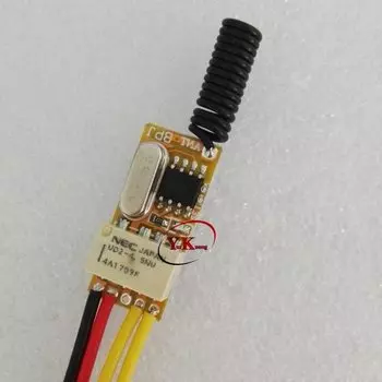 Беспроводной мини-выключатель YurKuong 3.7-12В