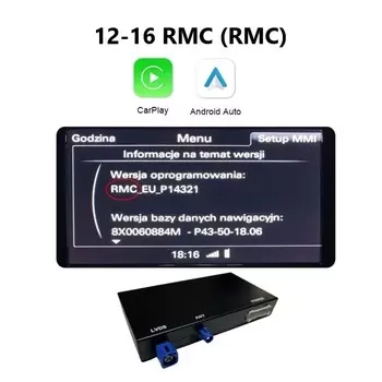 Беспроводной модуль CarPlay iManAuto для Audi A6 A7 2012-2018 Android, автоинтерфейс, Bluetooth, аудио, задняя камера, воспроизведение автомобиля