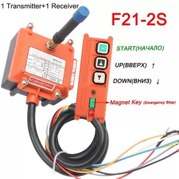 Беспроводной переключатель DIANQI F21-2S 24В