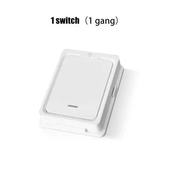 Беспроводной переключатель Tedeligo 1/2 клавиши RF433 для LED ламп