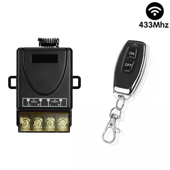 Беспроводной переключатель WenQia 220В 30А 433МГц