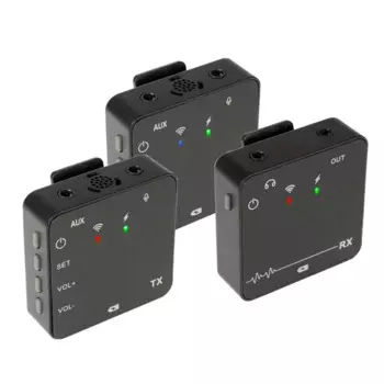 Беспроводной петличный микрофон для камеры GO PRO II, 2,4 ГГц