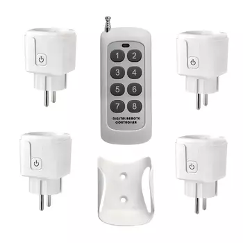 Беспроводной пульт дистанционного управления электрической розеткой 433 МГц