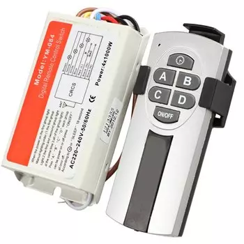 Беспроводной пульт дистанционного управления alloet 4 портов