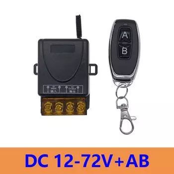 1 шт. беспроводной пульт дистанционного управления Переключатель 12 В/24 В переменного тока 110 В/433 в Макс 40 А Универсальный релейный модуль приемника широкое напряжение МГц EV1527