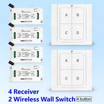 Беспроводной пульт дистанционного управления SLMPLEFUN 433МГц