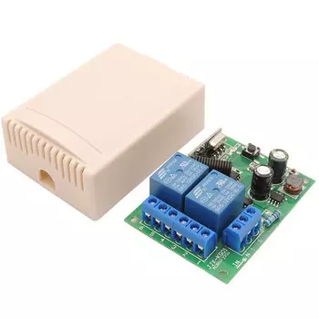 Беспроводной пульт дистанционного управления WenQia 433МГц 2 канала