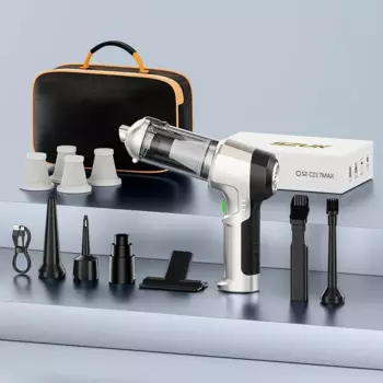 Вертикальный/ручной пылесос SZUK, 100 Вт, беспроводной, сухая уборка, пылесборник