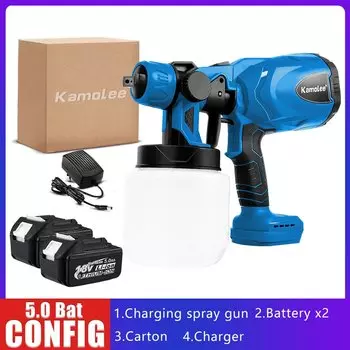 Беспроводной распылитель краски Kamolee 800 мл