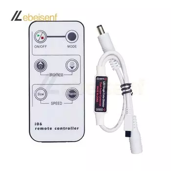 Беспроводной RGB диммер Lebeisenf Mini-DIM-DC-IR6K