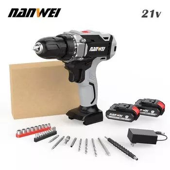 Беспроводной шуруповерт NANWEI
