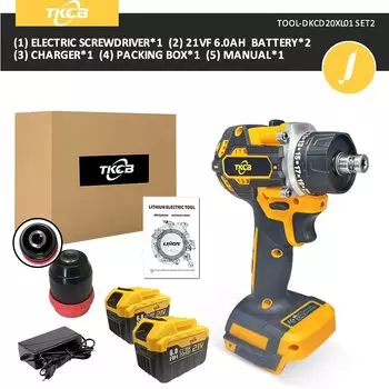 Беспроводной шуруповерт TKCB-18v