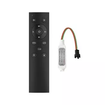 Беспроводной светодиодный пульт дистанционного управления для проточной воды для WS2811 WS2812, одноцветная светодиодная лента для скачек, световая лента DC5-24V