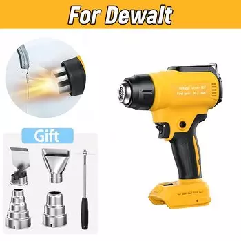 Беспроводной тепловой пистолет Bonacell 350 Вт для аккумулятора Dewalt 20 В