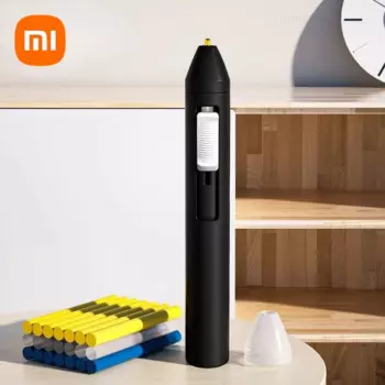 Беспроводной термоклеевой пистолет Xiaomi Deli, перезаряжаемые мини-бытовые промышленные пистолеты, термометр, термоэлектрический инструмент для ремонта