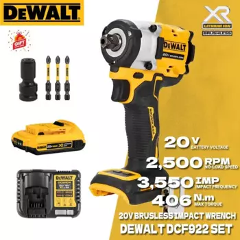 Беспроводной ударный гайковерт DEWALT DCF922