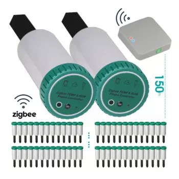 Беспроводной умный гигрометр Zigbee, прибор для измерения влажности почвы и температуры, с Wi-Fi