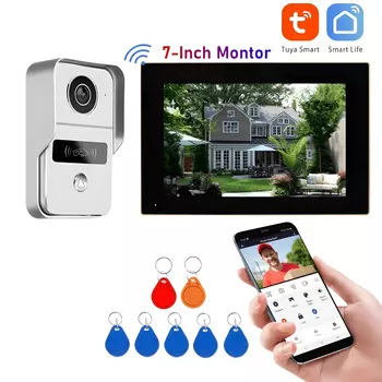 Беспроводной умный видеодомофон MDNG 7 дюймов