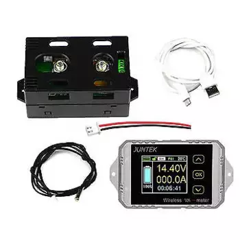 Беспроводной Вольтметр постоянного тока VAT1300, тестер с цифровым дисплеем