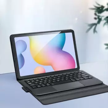 Беспроводной волшебный чехол для клавиатуры для Samsung Tab S6 Lite Tab S7 A7 2020, защитный чехол для клавиатуры, Магнитный чехол, чехол-подставка для клавиатуры