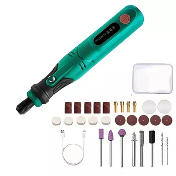 Беспроводной вращающийся USB-инструмент JANGKLIFE, набор для деревообработки, гравировки, ручка «сделай сам» для ювелирных изделий, металла, стекла, беспроводная мини-дрель