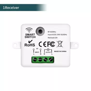 Беспроводной выключатель света GERMA 433МГц 1/2/3 Gang