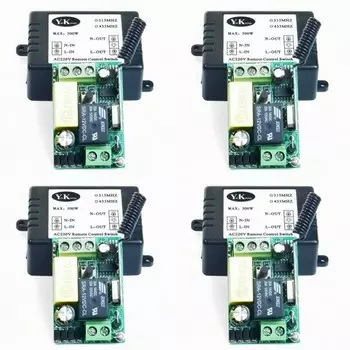 Беспроводной выключатель YurKuong для светодиодной ленты 220В