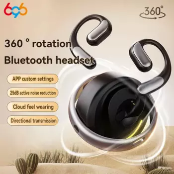 Беспроводные Bluetooth наушники с поворотом на 360 °, BT, 25 дБ, активное шумоподавление, эффективная направленная передача звука, защита от потери