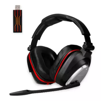 Беспроводные Игровые наушники 2,4 ГГц, беспроводные игровые USB наушники 2,4 ГГц, объемный звук, большие наушники для PS4, ПК Switch