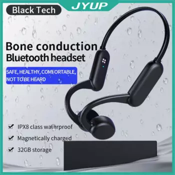 Беспроводные наушники Bluetooth IPX8 с костной проводимостью для плавания, водонепроницаемые наушники с 32 Гб ОЗУ, Mp3 Музыкальный Микрофон для открытия обуви
