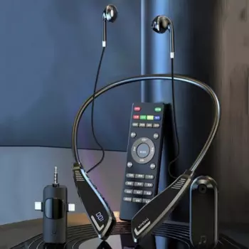 Беспроводные наушники Магнитный спортивный шейный ремешок Нашейные наушники TWS с микрофоном Bluetooth Наушники Беспроводная Bluetooth-гарнитура