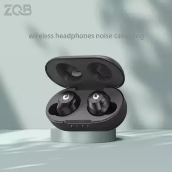 Беспроводные наушники ZQB, Bluetooth, шумоподавление, Hi-Fi стереонаушники-вкладыши с сенсорным управлением, сенсорная спортивная Гарнитура, настоящие беспроводные наушники