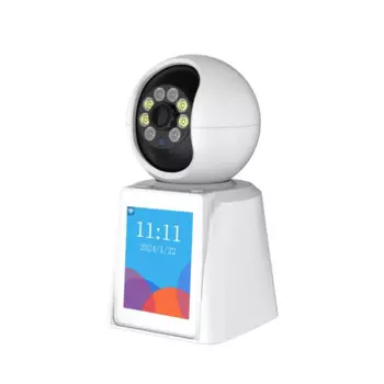 Беспроводные PTZ-камеры 3 Мп, экран 2,8 дюйма IPS, видеозвонки, умная Wi-Fi камера для помещений, видеоняня, автослежение, камера видеонаблюдения ICSEE