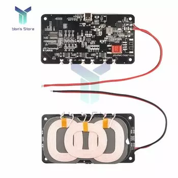 Беспроводный зарядный модуль Aideepen для авто 12В 24В 18Вт