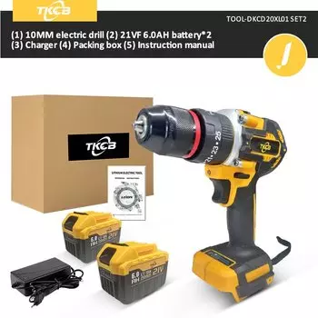 Бесщеточная аккумуляторная дрель TKCB для аккумулятора Makita 18 В